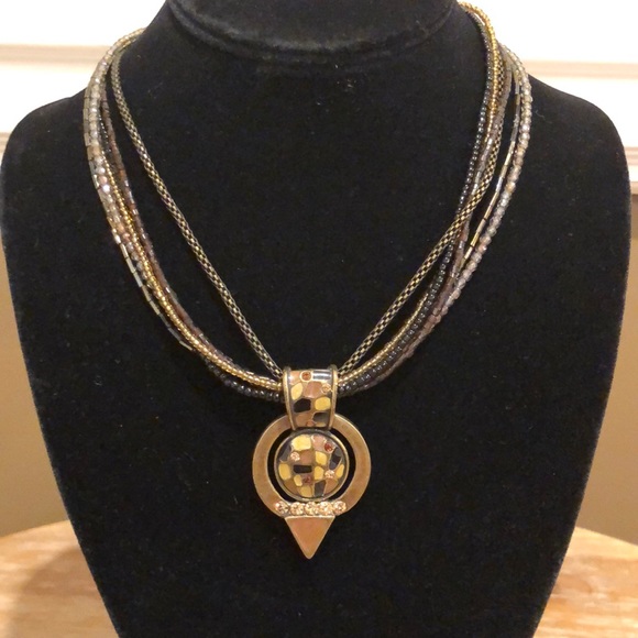 Chico’s Multi-strand Necklace. - Picture 1 of 13